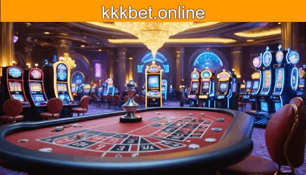 Interface do catálogo de jogos online kkkbet com categorias puzzles e party games